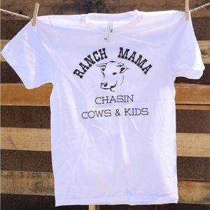 White Ranch Mama Shirt